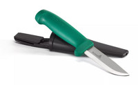 Because the heavy duty knife is a more powerful tool, it has a larger holster than other knives