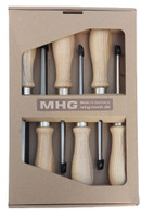 MHG Messerschmidt PREMIUM firmer chisels are precision-crafted for ultra-fine finishing work, featuring finely ground bevel edges extending right to the mirror side.