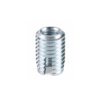 RAMPA TYPE BAS Threaded Insert 14mm M10 18mm Steel Silver Zinc
