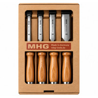 MHG MESSERSCHMIDT 13112.04 Firmer Chisel Set 10, 16, 20, 26 mm