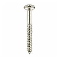 RAMPA HFK 6.3 x 70 mm 6.3 Flat Head Steel Nickel Plated Hex 4 mm Screw