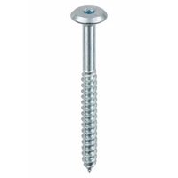 RAMPA HFK 6.3 x 90 mm 6.3 Flat Head Steel Silver Zinc Hex 4 mm Screw