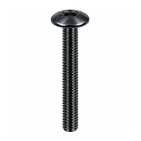RAMPA KS Bolt Countersunk Head M6 35mm Hex Socket Steel Black Zinc