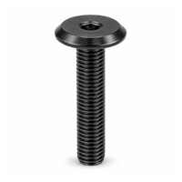 RAMPA KF Bolt Flat Head M6 50mm Hex 4 mm Steel Black Zinc