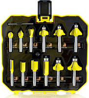 Buy Online a Router Bits from FAMAG 3382 Router Bits with Assortment Set for the Joinery and Furniture Making Industry and Carpenters in Australia and New Zealand