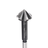 These seven-edged countersinks are designed with a pointed angle and irregular pitch, ensuring a smooth and precise finish in various materials.