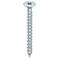 Main product image of HECO 3.5 x 12 Countersunk Head Full Thread Silver Zinc Steel HD-20.