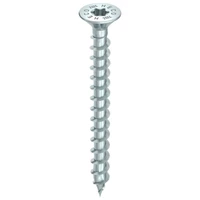 Main product image of HECO 3 x 25 Countersunk Head Full Thread Silver Zinc Steel T-10.