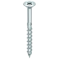 Main product image of HECO 3 x 40 Countersunk Head Partial Thread Silver Zinc Steel PZD-1.