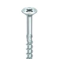 Alternate product image of HECO 6 x 200 Countersunk Head Partial Thread Silver Zinc Steel PZD-3.