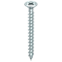 Main product image of HECO 3.5 x 25 Countersunk Head Full Thread Silver Zinc Steel PZD-2.