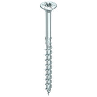 Main product image of HECO 4.5 x 40 Countersunk Head Partial Thread Silver Zinc Steel HD-20.