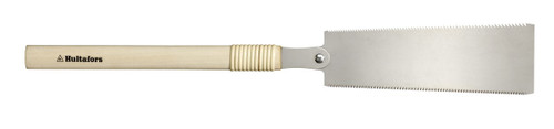 Craftsman Hardware is supplier of Hultafors chisels, Hultafors axes, Hultafors and Snickers Workwear in Australia. High quality Euro tools and Euro workwear available at Craftsman Hardware in Melbourne.
Pull Saw
A traditional Ryoba saw with a wooden handle for the authentic feeling. The saw has a 0,5 mm thick blade made from SK5 steel manufactured in Japan. The thin blade provides high flexibility and precision for perfect cuts when making furniture's etc. The blade on a Ryoba has two different grindings in order to perform both when cutting along and across the fibers in the wood, Rip-cut & Cross-cut. The grinding for pulling the saw makes it possible to create precision cuts with a very thin blade together with a minimal force. The teeth is hardened for maximum life span and sharpness. The blade is antirust treated, do not forget to clean the blade and protect it with some oil to maintain the protection over time.
