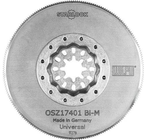 WILPU Multi Tool Blade for Timber, Sheet Metal, Cement Board, the OSZ 174 Saw Blade is for Circular for Construction