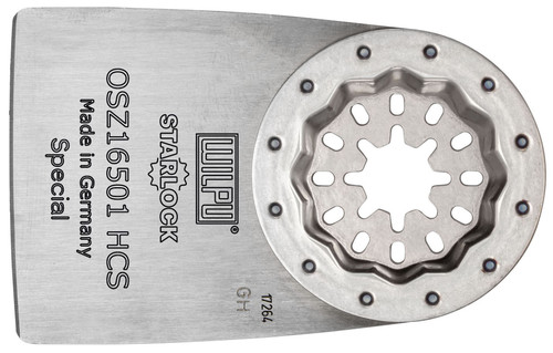 WILPU Multi Tool Blade for Silicone, Adhesives, the OSZ 165 Saw Blade is for Scraper for Construction