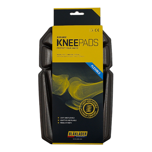BLAKLADER Kneepads | 4057 Flexible Kneepads in Work Trousers