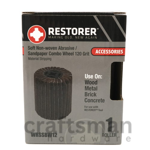 Shop RESTORER TOOL Soft Abrasive Attachments P120 for combined stripping and polishing of wood and metal surfaces. Shop RESTORER TOOL Soft Abrasive Attachments P120 for combined stripping and polishing of wood and metal surfaces.