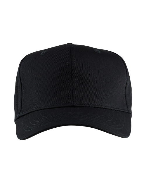 BLAKLADER Headwear | 2074 Black Headwear Plain Cap for Branding