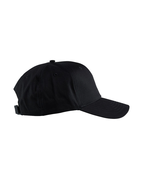 BLAKLADER Headwear | 2074 Black Headwear Plain Cap for Branding