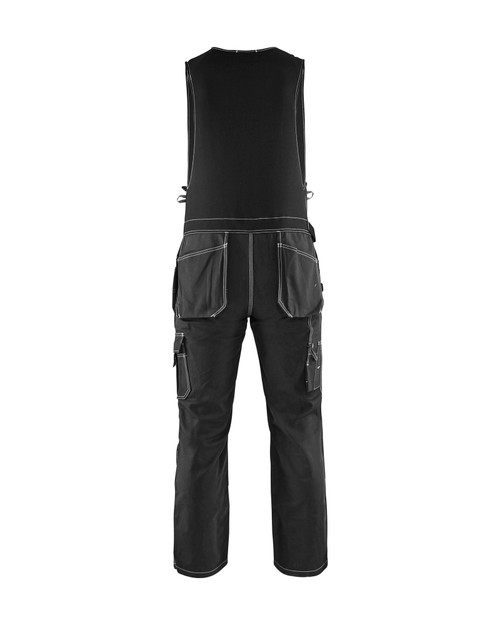 BLAKLADER Durable Poly/Cotton Blend Black Overalls  for Woodworkers that have Holster Pockets  available in Australia and New Zealand