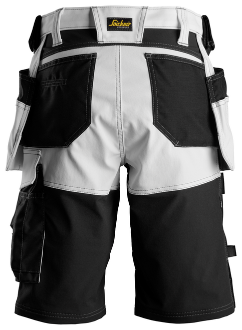 BLAKLADER Shorts 6147 with Holster Pockets  for BLAKLADER Shorts | 6147 Painters White Shorts with Holster Pockets Cotton with Stretch that have Configuration available in Electrical