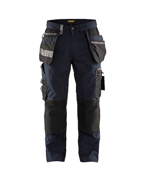 BLAKLADER  Trousers | Craftsman Hardware supplies Construction Jobs, Canvas + Stretch Craftsman Trousers with Holster Pockets for Electricians and Plumbers