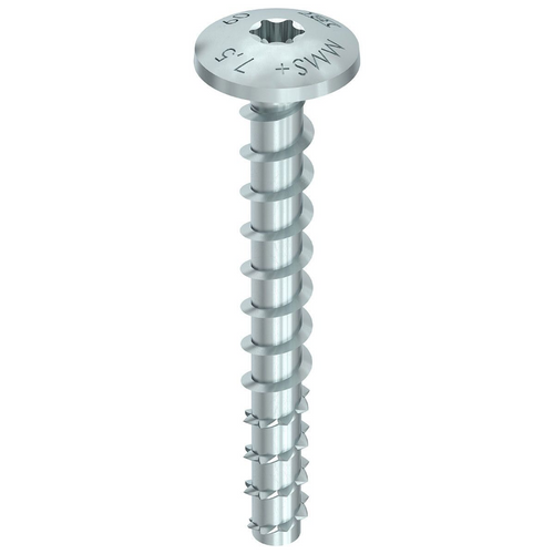 Buy Online a Flange Head Screw Anchor from HECO Flange Head Screw Anchor Silver Zinc with Silver Zinc for the Carpentry and Construction Industry and Installers in Australia and New Zealand