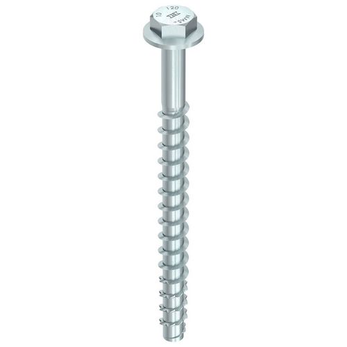 HECO 6mm Silver Zinc Hexagon Head Screw Anchor with SW-8 for the Construction Industry and Installers in Western Australia and South Australia.