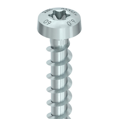 Craftsman Hardware supplies Pan Head Screw Anchor such as HECO 7.5mm Silver Zinc Pan Head Screw Anchor for the Woodworking Industry in Australia and New Zealand