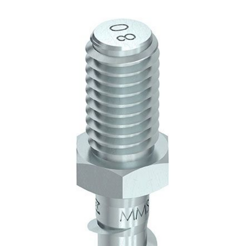 HECO 6mm Silver Zinc Pre-Set Threaded Screw Anchor with SW-10 for the Construction Industry and Installers in Western Australia and South Australia.