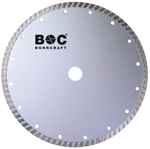 BOHRCRAFT 2735 DIAMOND Turbo Cutting Disc for Mineral Based with Mineral Based for the Carpentry Industry and Operators in Queensland and New South Wales.