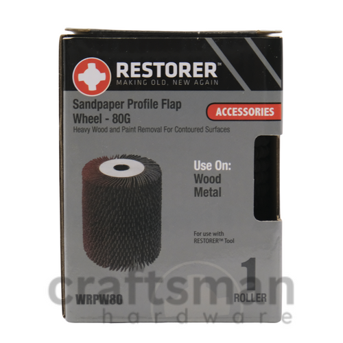 Shop RESTORER TOOL Sander Attachments P80 for aggressive wood and paint removal on irregular and contoured surfaces. Shop RESTORER TOOL Sander Attachments P80 for aggressive wood and paint removal on irregular and contoured surfaces.