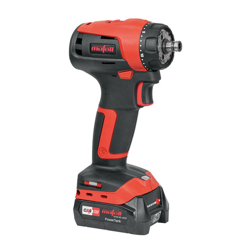 The MAFELL A12 Battery-Powered Driver Drill is a compact yet powerful cordless drill and screwdriver designed for optimal performance and user comfort. The MAFELL A12 Battery-Powered Driver Drill is a compact yet powerful cordless drill and screwdriver designed for optimal performance and user comfort.
