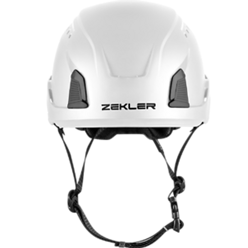ZEKLER Helmet | Where to buy ZONE Standard White Technical Safety Helmet  with Chinstraps, Rope Access, Electricians, Construction, Workshops and Machinery Operators