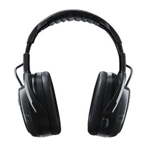 ZEKLER Ear Muffs | SONIC 540 Class 2 with Bluetooth Audio, Active Monitoring  with Over Head for Testing and Range Facilities, Rope Access to create a total tool solution for construction.