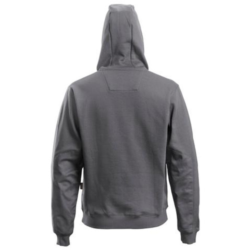 SNICKERS Hoodie  2801  with  for SNICKERS Hoodie  | 2801 Mens Mid Grey Full Zip Hoodie in Cotton that have Full Zip  available in Australia and New Zealand