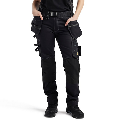 BLAKLADER Trousers | Cotton Craftsman Work Trousers , Womens Trousers with Holster Pockets with Womens for Cabinetmakers and Woodworking available in Melbourne
