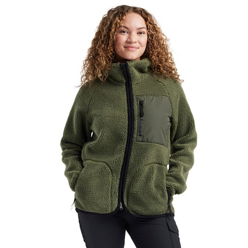 BLAKLADER Jacket | 4727 Womens Autumn Green Jacket with Extended Back in Pile Lining