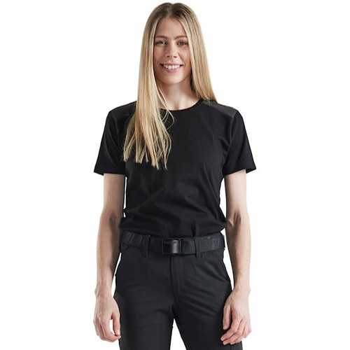 BLAKLADER T-Shirt  3479  with  for BLAKLADER T-Shirt  | 3479 Womens Black / Dark Grey Two Tone T-Shirt with Cotton that have  available in Australia and New Zealand