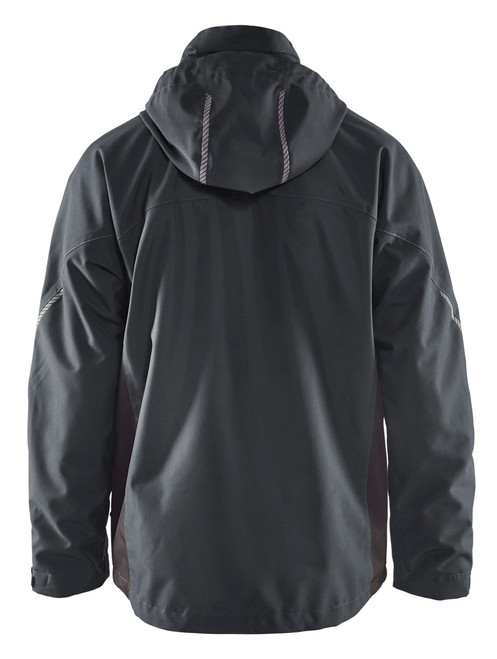 BLAKLADER Jacket  4790  with  for BLAKLADER Jacket  | 4790 Mens Dark Grey Full Zip Shell Jacket in Polyester Waterproof that have Full Zip  available in Australia and New Zealand