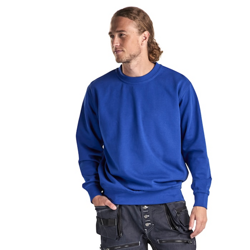 BLAKLADER Pullover  3340 with  for BLAKLADER Pullover  | 3340 Blue Jersey Pullover in Cotton that have  available in Australia and New Zealand