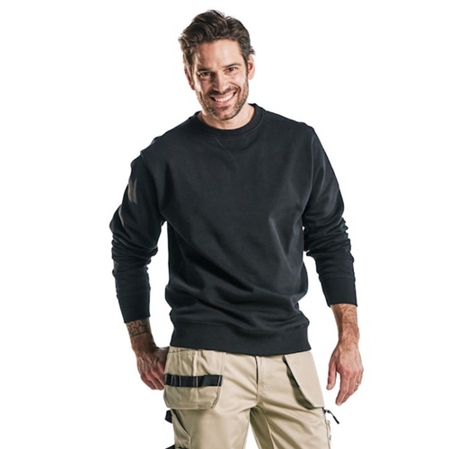 BLAKLADER Durable Poly/Cotton Blend Black  Pullover  for Electricians that have  available in Australia and New Zealand