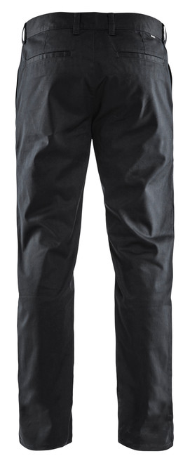 Buy online in Australia and New Zealand BLAKLADER 2-Way Stretch Black Trousers for Welders that are looking for comfortable work trousers.