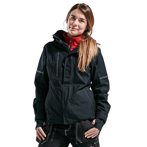 BLAKLADER Jacket | 4908 Womens Black Jacket Waterproof for Winter in Polyester