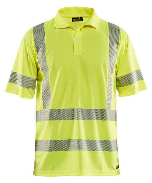 Polo Shirt with Reflective Tape Polyester that have UV Protection  available in Australia and New Zealand