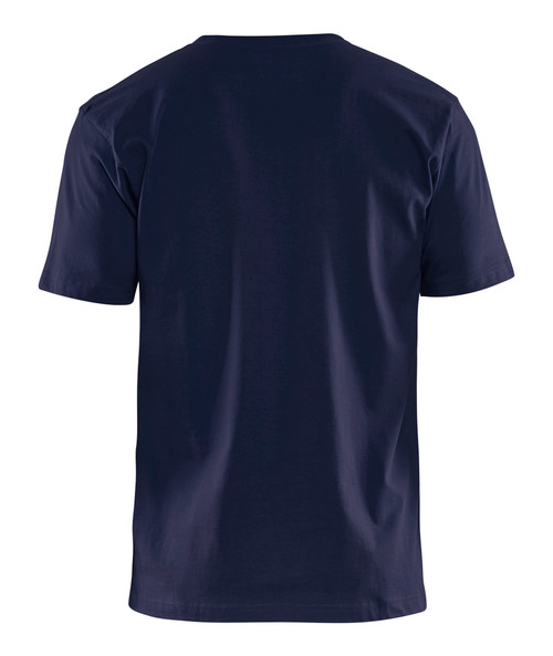 BLAKLADER T-Shirt  3535  with  for BLAKLADER T-Shirt  | 3535 Womens Navy Blue Long Sleeve Classic T-Shirt with Durable Poly/Cotton Blend that have Long Sleeve  available in Australia and New Zealand