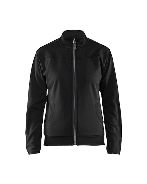SNICKERS Polyester Fleece Black  Pullover  for Electricians that have Full Zip  available in Australia and New Zealand
