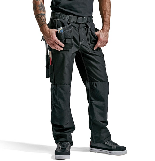 Buy Online BLAKLADER Dark Grey Trousers with Holster Pockets for the Fabrication Industry and Installers in Perth, Sydney and Brisbane