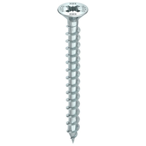 HECO Countersunk Head Screws | Craftsman Hardware supplies Countersunk Head Screws PZ Drive Cabinetry with Silver Zinc