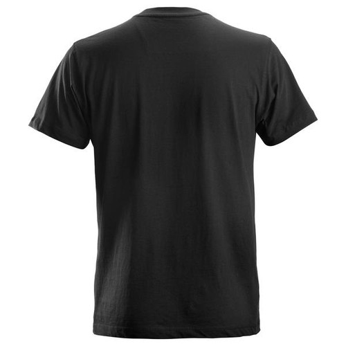 SNICKERS T-Shirt  2502 with  for SNICKERS T-Shirt  | 2502 Black Short Sleeve Allround Work T-Shirt with  Cotton with Stretch that have Short Sleeve  available in Australia and New Zealand